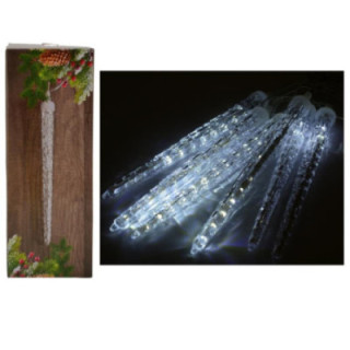 Lampki Sople kryształ 6 LED 5,5m